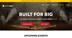 Desktop Screenshot of michianaevents.com